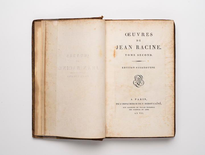 Oeuvres de Jean Racine The Johnston Collection
