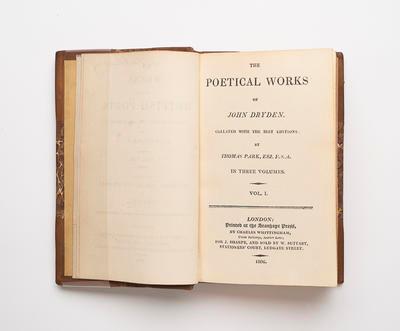 English Poets - The Works of the British Poets (in 42 volumes)  Vol 8