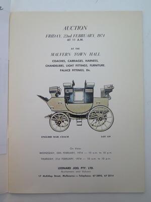 catalogue, auction