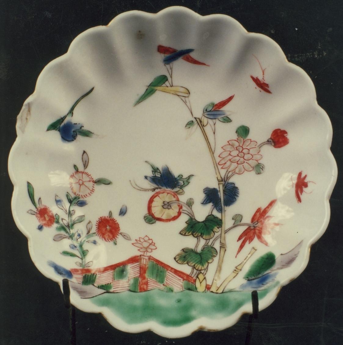 dish, saucer The Johnston Collection