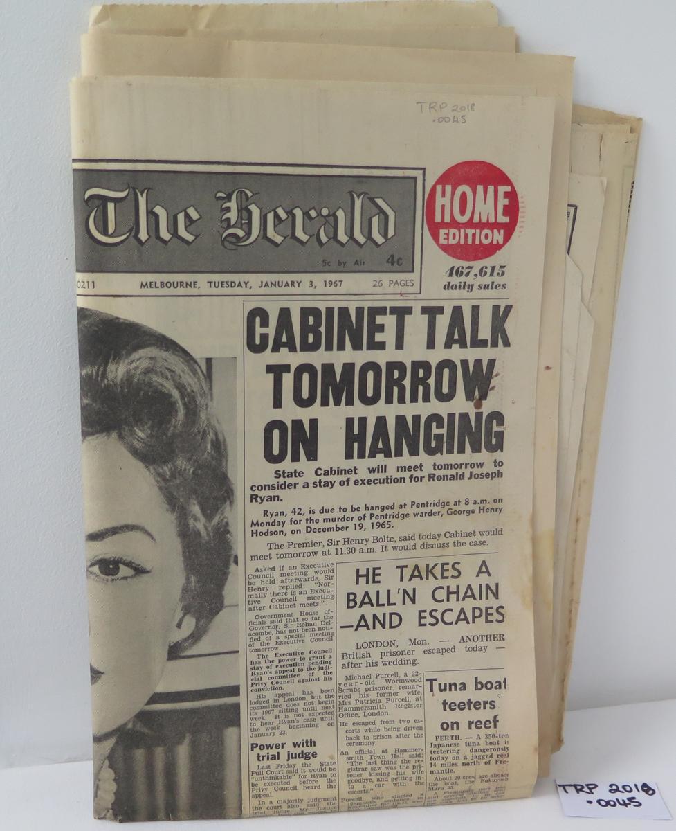 newspaper The Johnston Collection