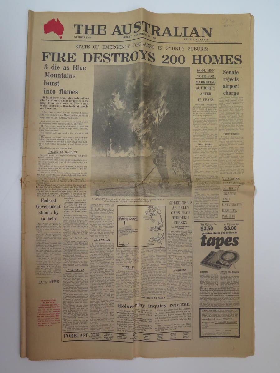 Newspaper The Johnston Collection